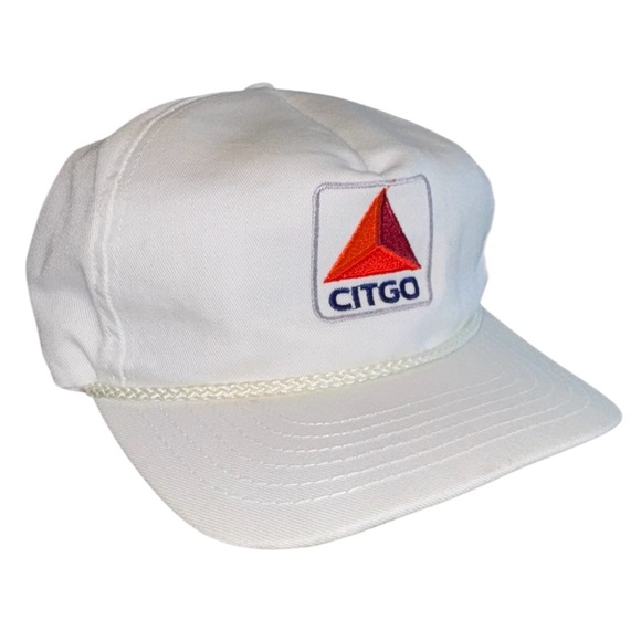 Vintage CITGO White Cap - Picture 4 of 8